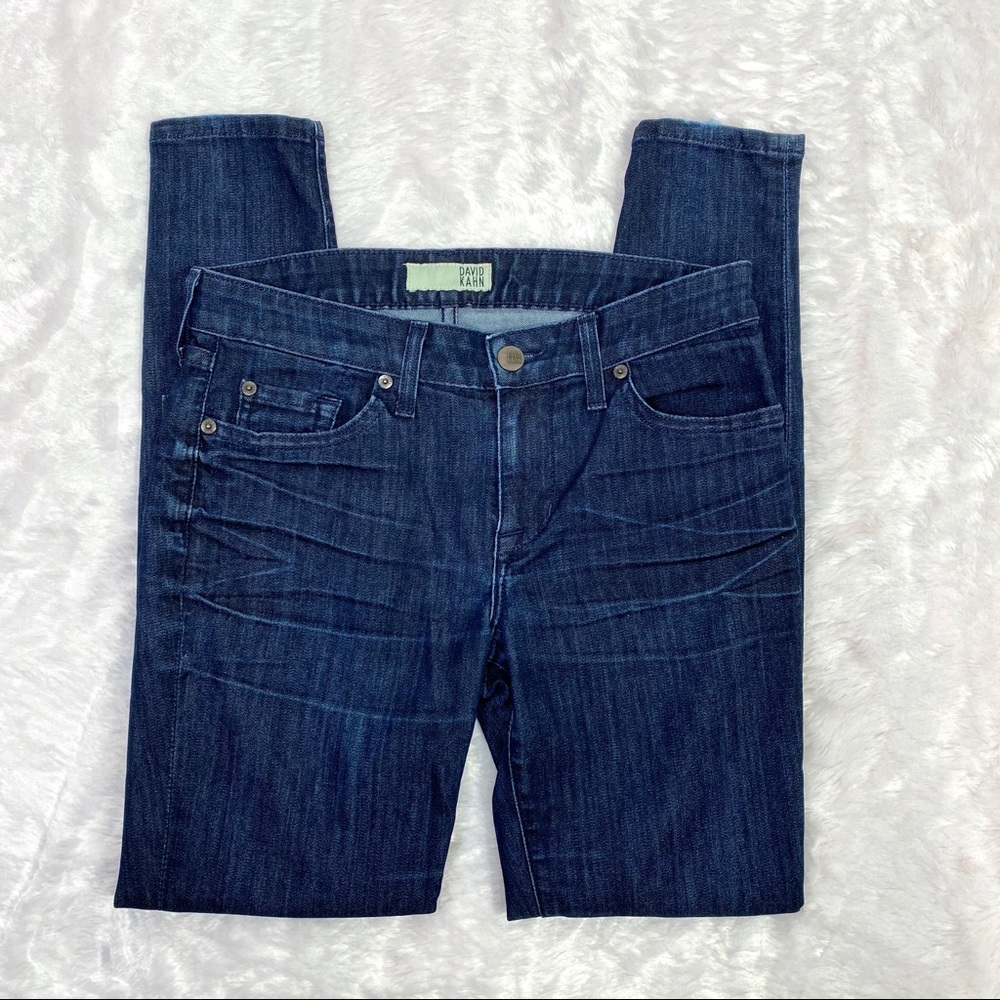 DAVID KHAN Indigo Blue Skinny Jeans Size 28